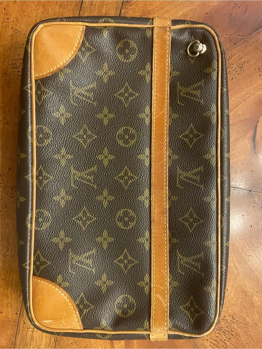 Louis Vuitton Brown Monogram Canvas Men’s Pouch